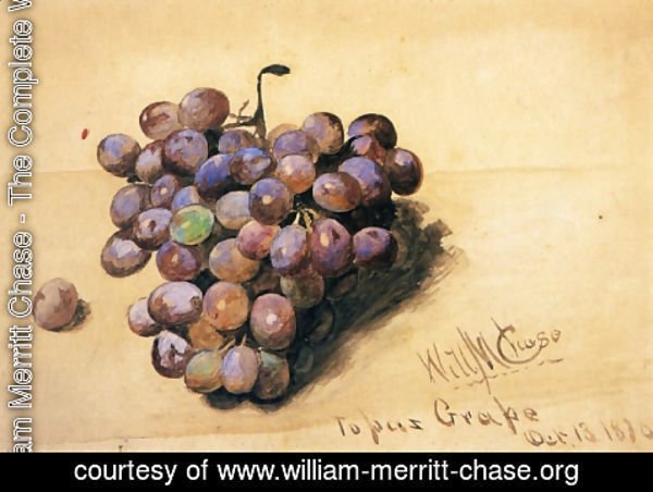 William Merritt Chase - Topaz Grapes
