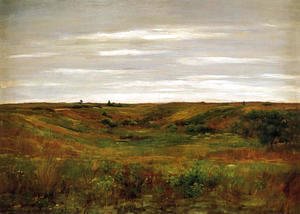William Merritt Chase - Landscape: A Shinnecock Vale