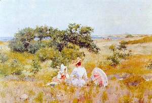 William Merritt Chase - The Fairy Tale (or A Summer Day)
