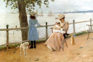 William Merritt Chase - Afternoon by the Sea aka Gravesend Bay