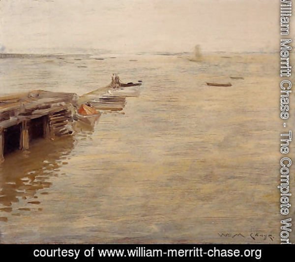 William Merritt Chase - Seashore (or A Grey Day)