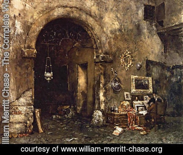 William Merritt Chase - The Antiquary Shop