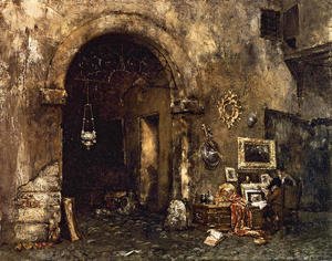 William Merritt Chase - The Antiquary Shop