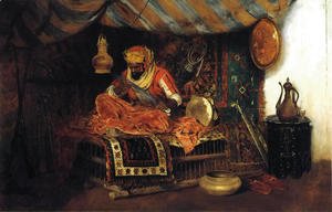 William Merritt Chase - The Moorish Warrior