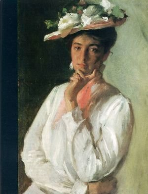 William Merritt Chase - Woman in White, c.1910