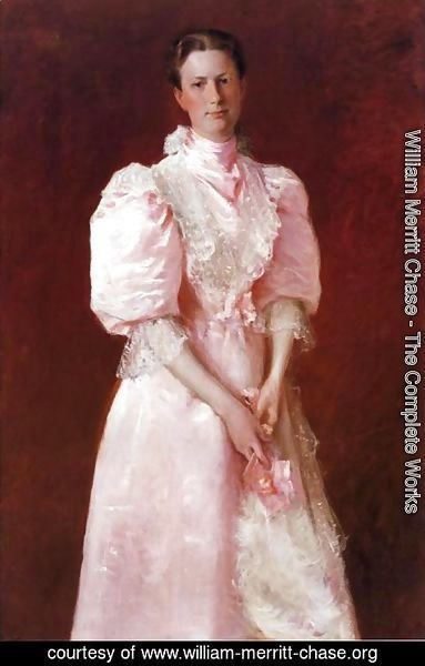 William Merritt Chase - A Study in Pink