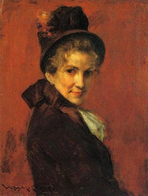 William Merritt Chase - Portrait of a Woman 2