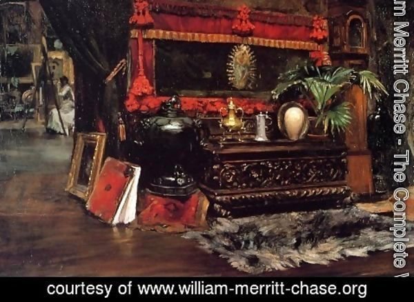 William Merritt Chase - The Inner Studio, Tenth Street 3