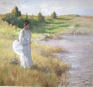 William Merritt Chase - An Afternoon Stroll