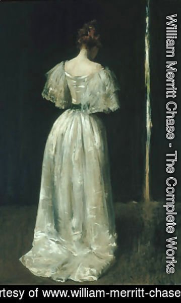 William Merritt Chase - Seventeenth Century Lady 1895