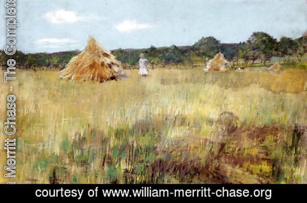 William Merritt Chase - Grain Field, Shinnecock Hills