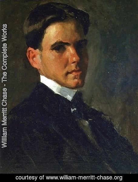 William Merritt Chase - Portrait of Julian Oderdonk