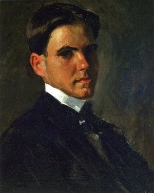 William Merritt Chase - Portrait of Julian Oderdonk