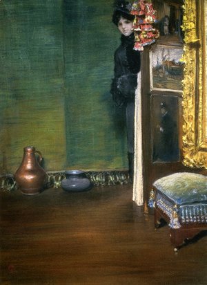 William Merritt Chase - May I Come In