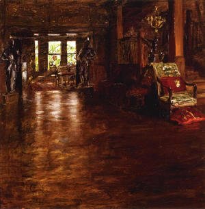 William Merritt Chase - Interior  Oak Manor