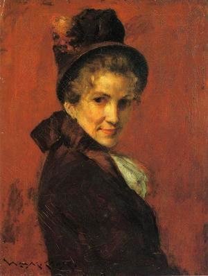 William Merritt Chase - Portrait Of A Woman2