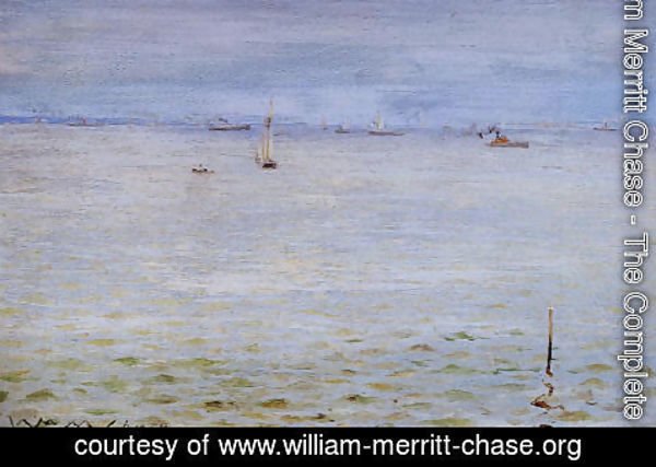 William Merritt Chase - Seascape