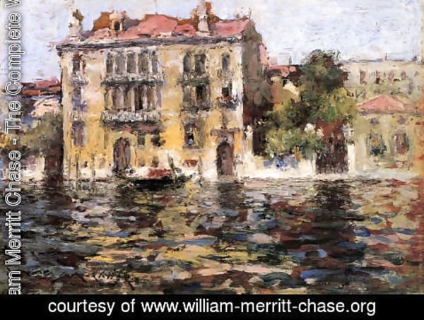 William Merritt Chase - After the Rain