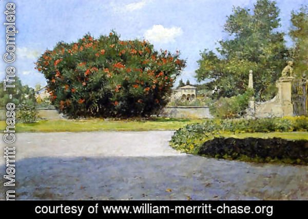 William Merritt Chase - The Big Oleander