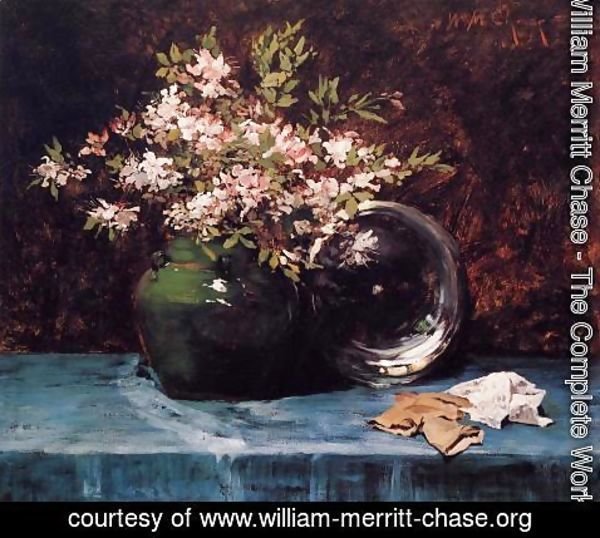 William Merritt Chase - Bobbie: A Portrait Sketch