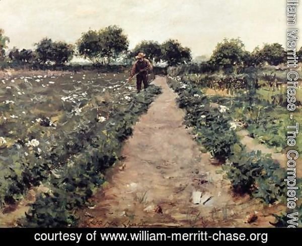 William Merritt Chase - The Potato Patch (or Garden, Shinnecock)