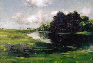 William Merritt Chase - Long Island Landscape after a Shower of Rain