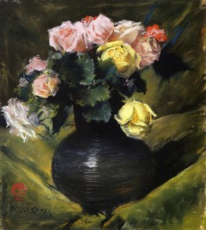 William Merritt Chase - Flowers (or Roses)