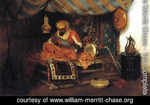 William Merritt Chase - The Moorish Warrior