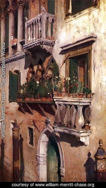 William Merritt Chase - Venice