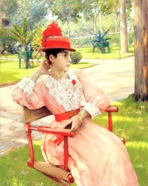 William Merritt Chase - Afternoon in the Park