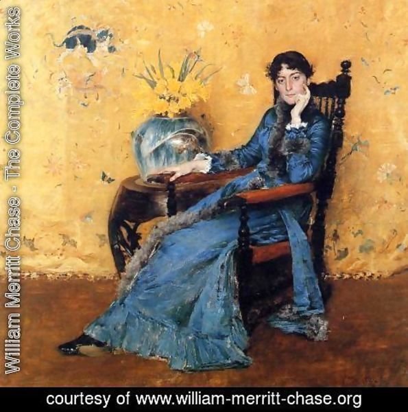 William Merritt Chase - Portrait of Miss Dora Wheeler
