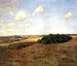 William Merritt Chase - Sunlight and Shadow, Shinnecock Hills, c.1895