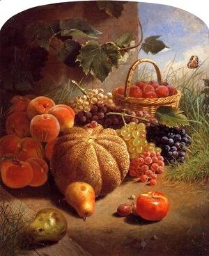 William Merritt Chase - Still Life with Fruit