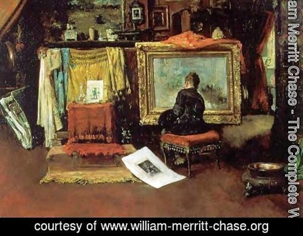 William Merritt Chase - The Tenth Street Studio