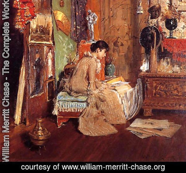 William Merritt Chase - Connoisseur - The Studio Corner