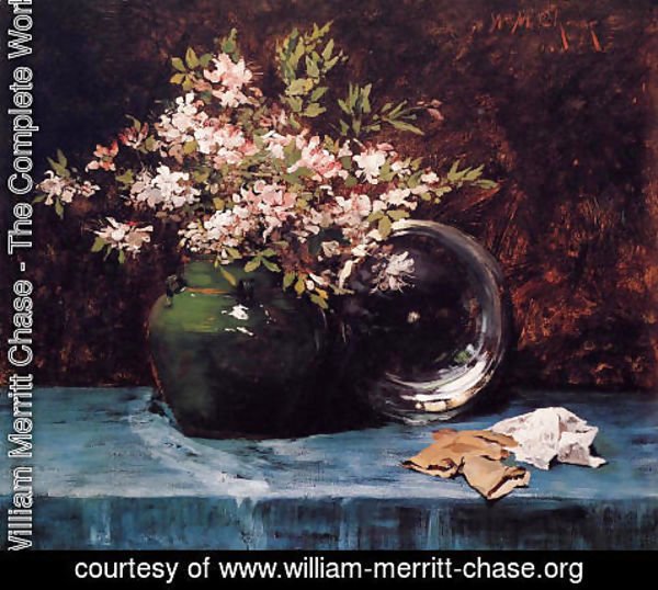 William Merritt Chase - Azaleas