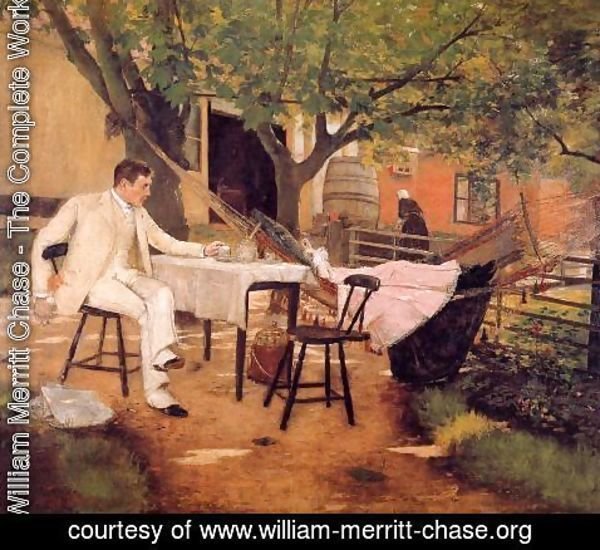 William Merritt Chase - Sunlight and Shadow