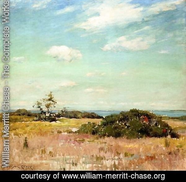 William Merritt Chase - Shinnecock Hills, Long Island