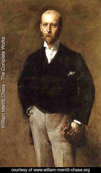 William Merritt Chase - Portrait of William Charles Le Gendre