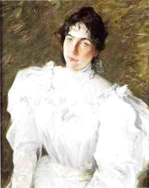 William Merritt Chase - Portrait of Virginia Gerson I