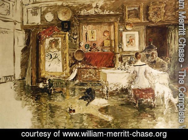 William Merritt Chase - The Tenth Street Studio I