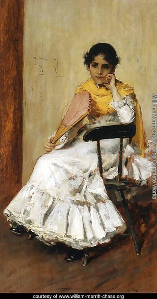 A Spanish Girl aka Portrait of Mrs. Chase in Spanish Dress