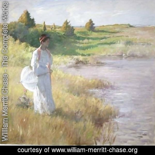 William Merritt Chase - An Afternoon Stroll