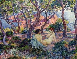 In the Shade of the Pines  1905