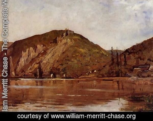 William Merritt Chase - La Msuse aux environs de Namur 1880