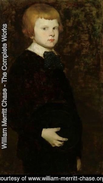 William Merritt Chase - Portait Of A Young Boy (Son Of Karl Theodor Von Piloty)