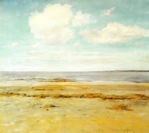 William Merritt Chase - The Deserted Beach