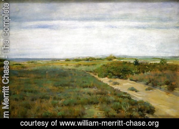 William Merritt Chase - Near the Sea (aka Shinnecock)