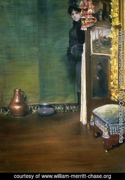 William Merritt Chase - May I Come In