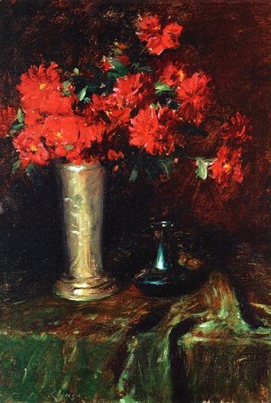William Merritt Chase - Still Life - Flowers